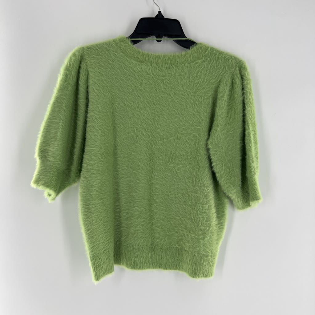 R52 M faux fur s/s sweater