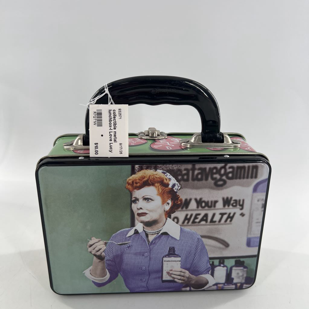 collectible metal lunchbox-I Love Lucy