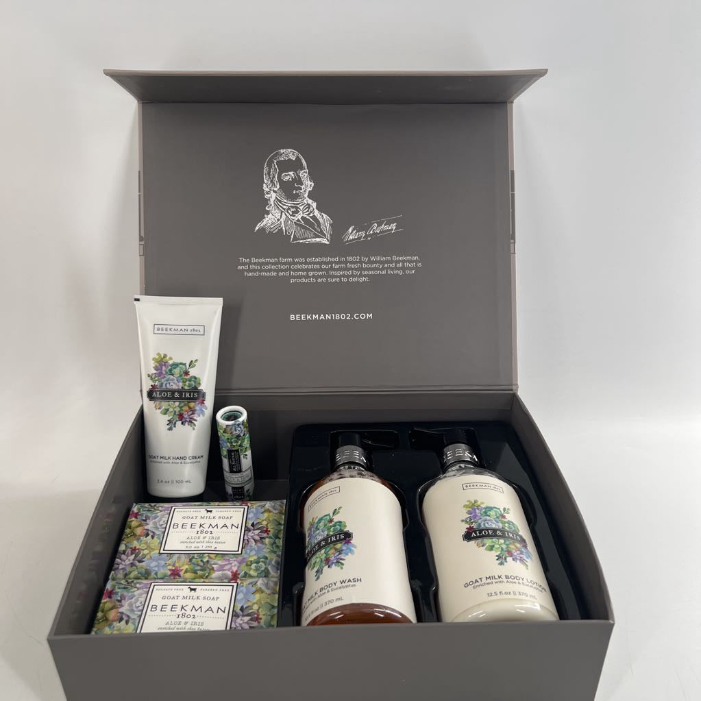 6pc bounty box (aloe & iris)