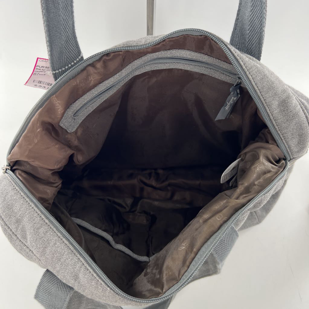 multi-pocket tote bag