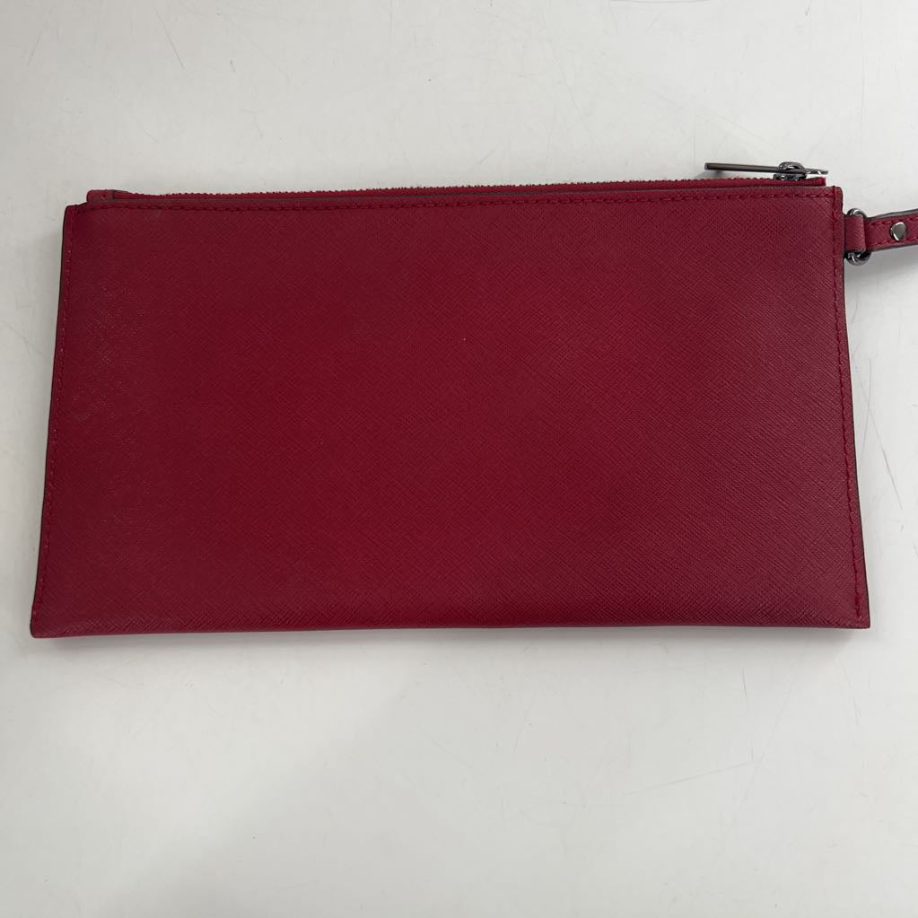 leather studded wristlet