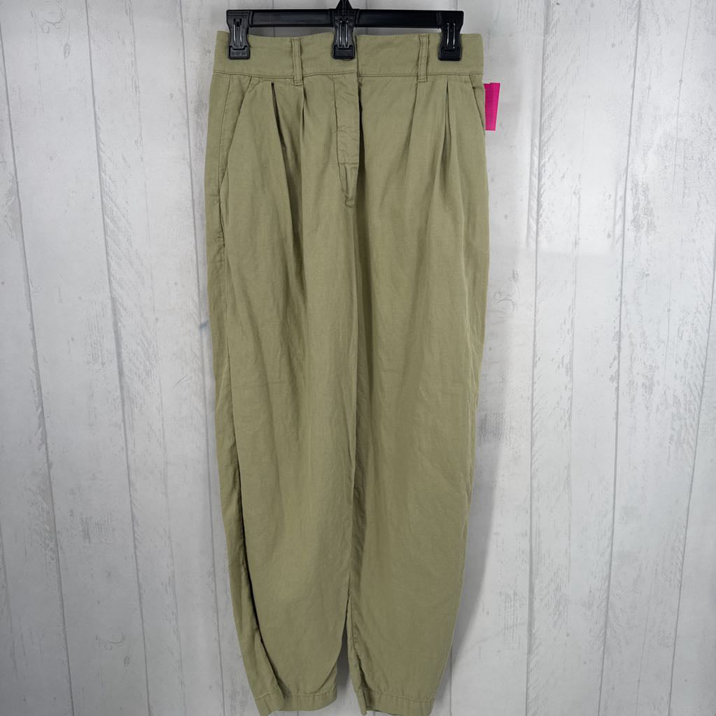 S pleated twill pant