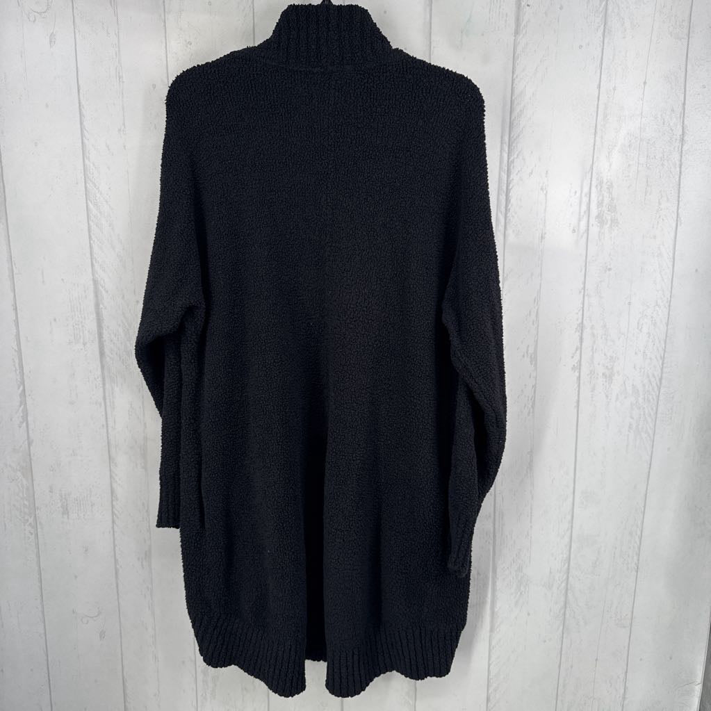 L cozy open front cardi
