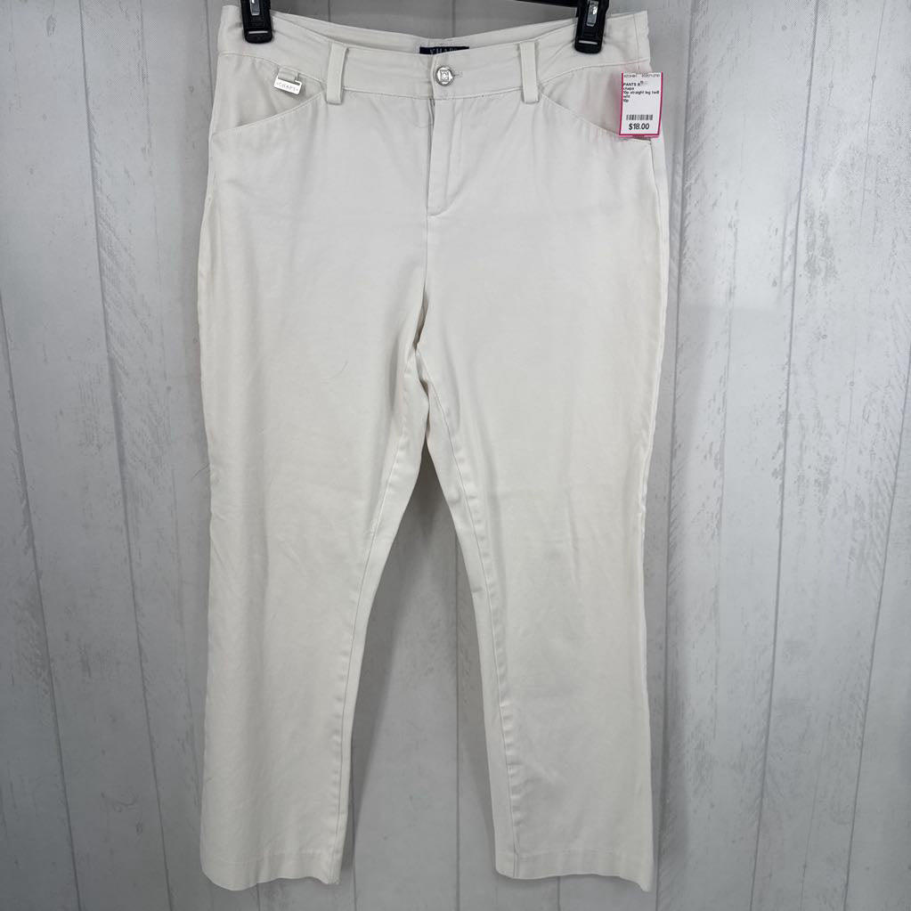 10p straight leg twill pant
