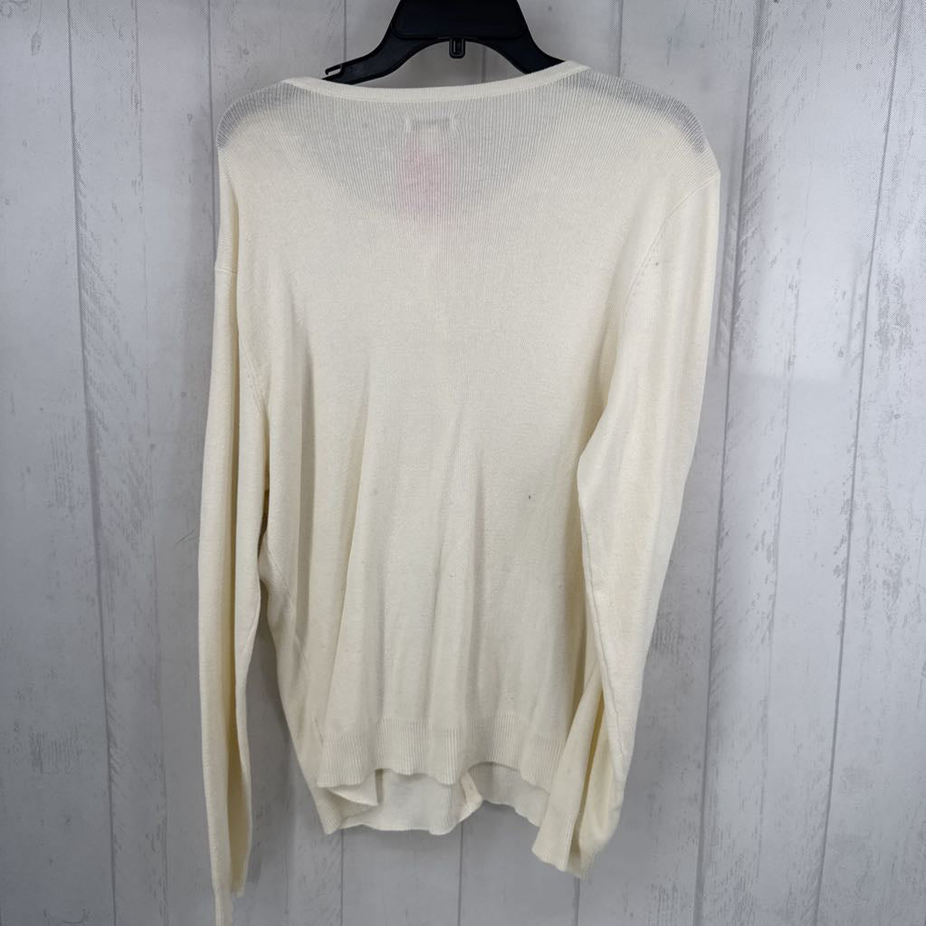 L button down cardi
