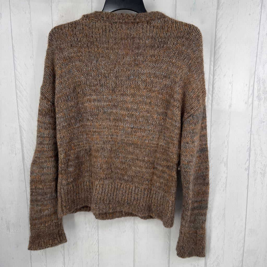 L wool blend crewneck sweater