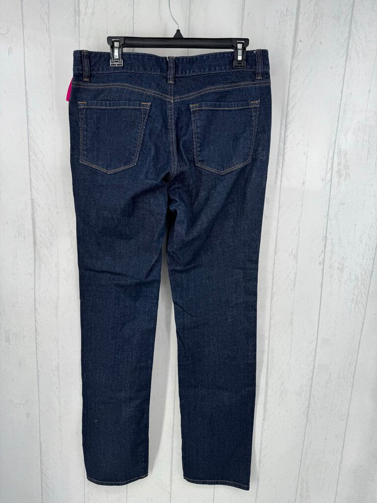 12T curvy fit straight leg jean