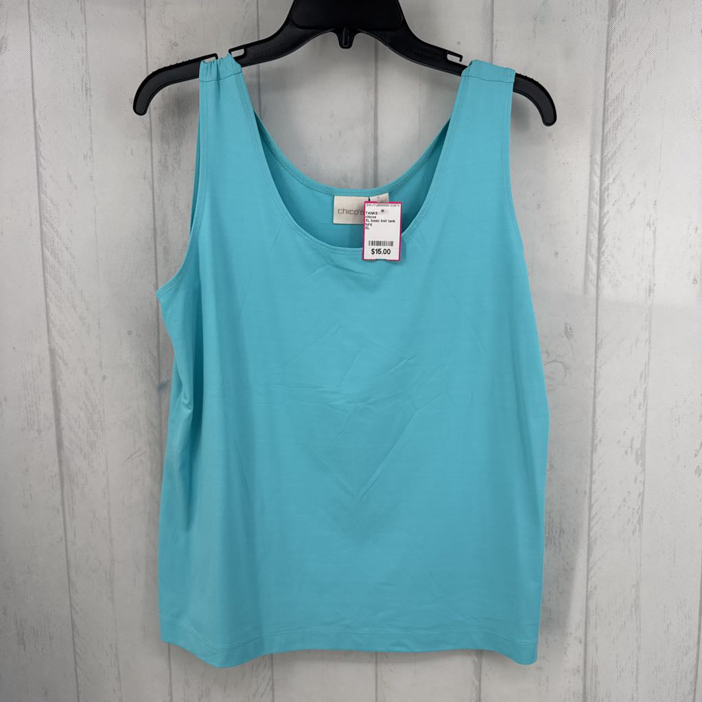 XL basic knit tank