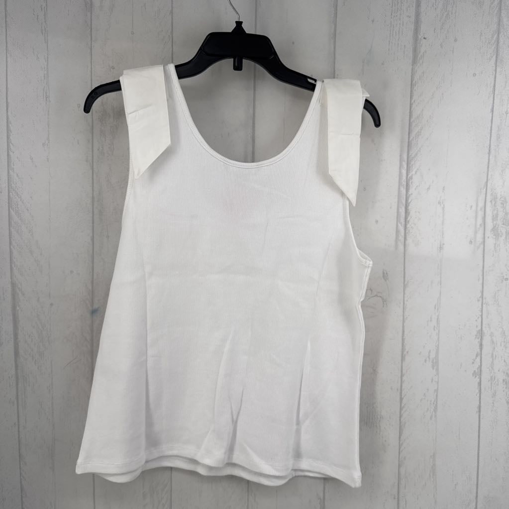 XL ribbed bow accent tank