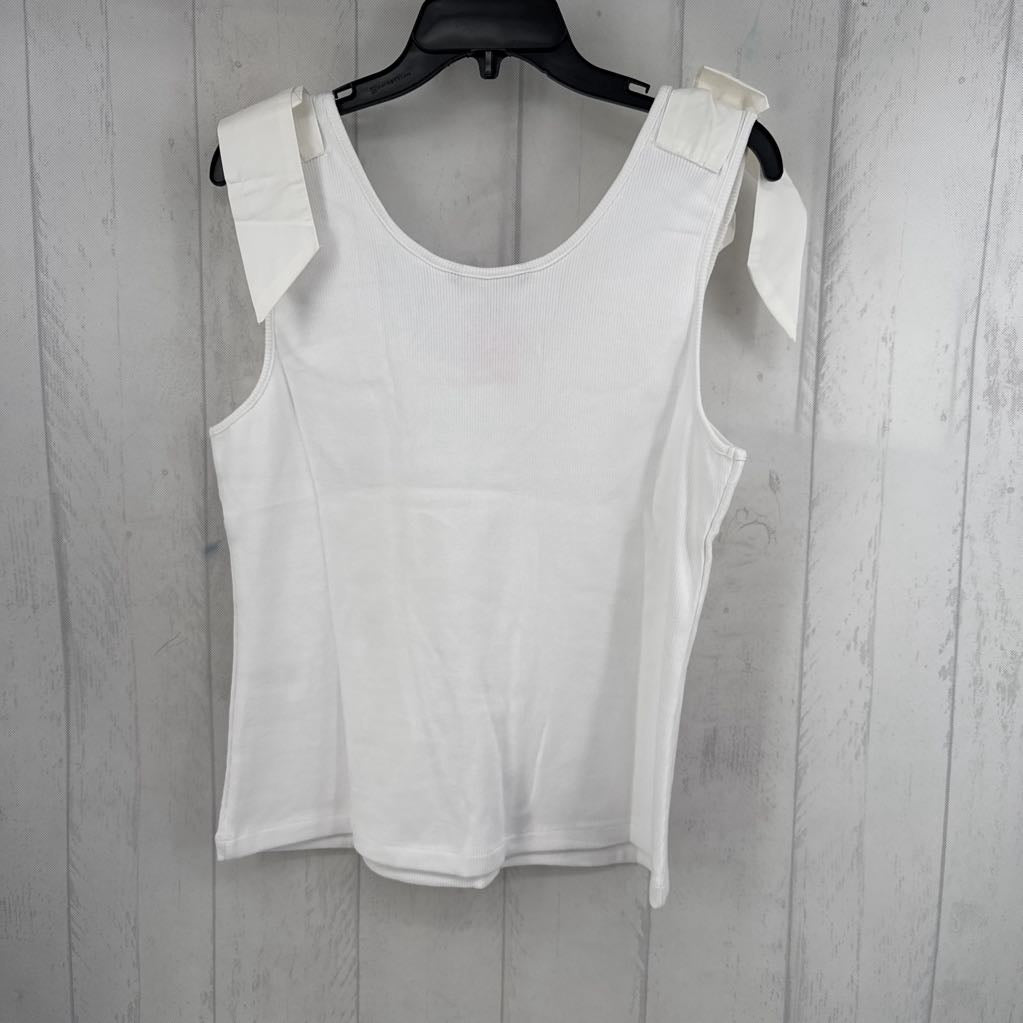 XL ribbed bow accent tank