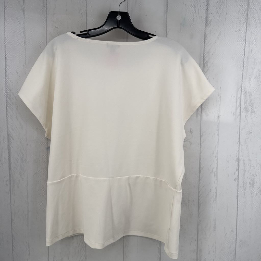 XL gathered s/s top
