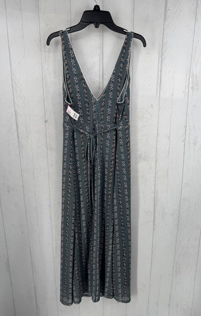 XL flo print slvls dress