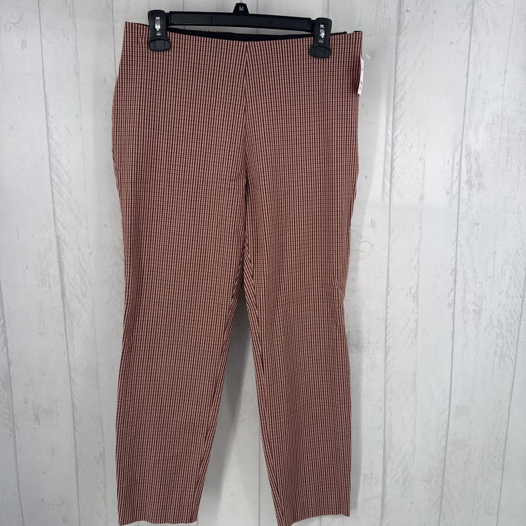 8 pull-on plaid pixie pant