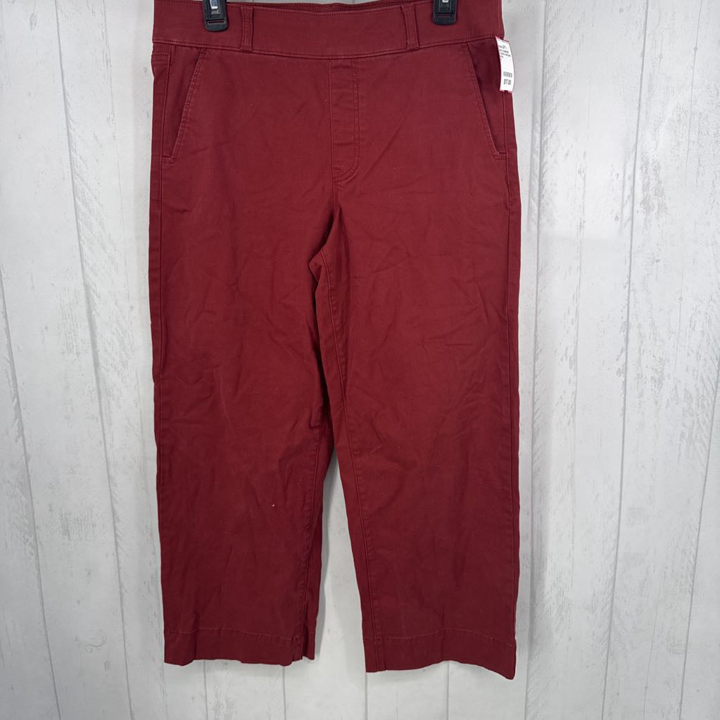 8 pull-on twill pant
