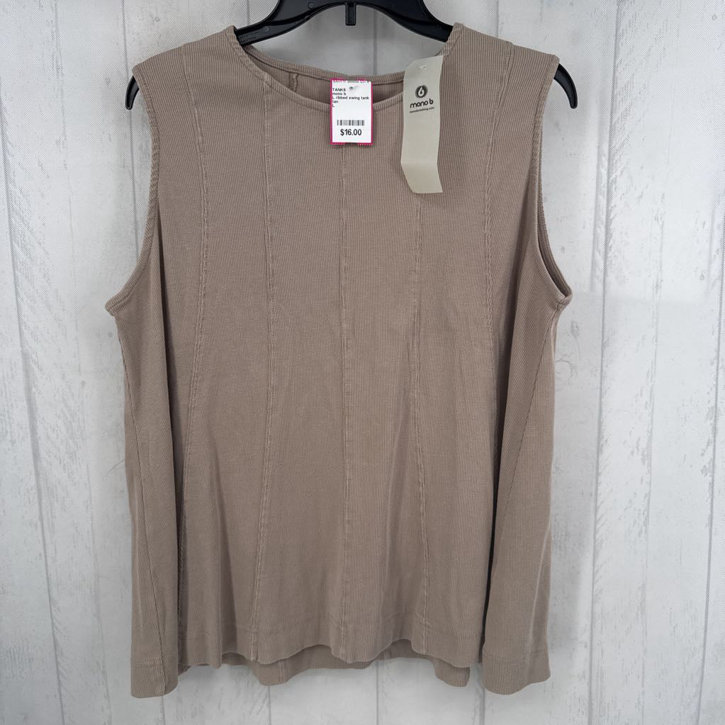 L ribbed swing tank