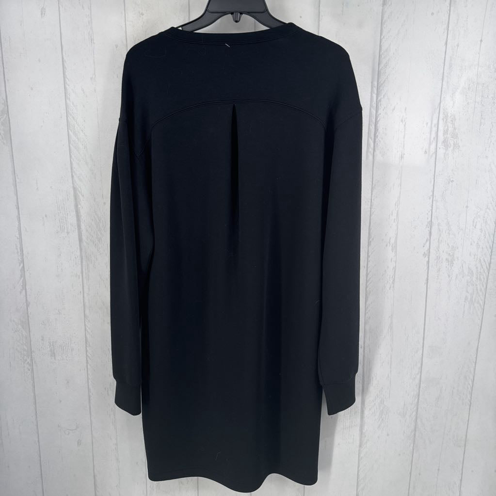 L crewneck l/s dress