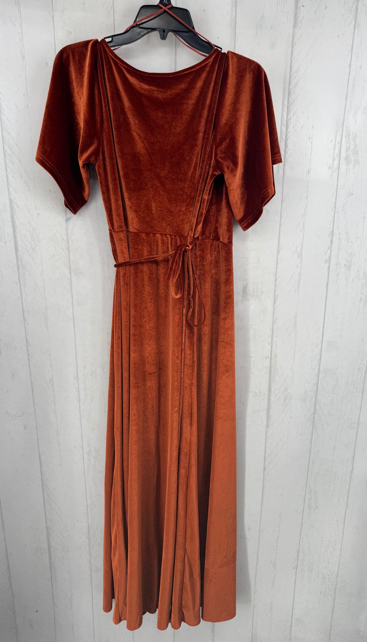 S velvet s/s wrapdress