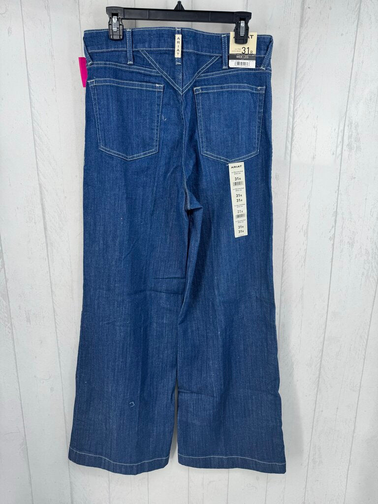 31 hi-rise wide leg jean