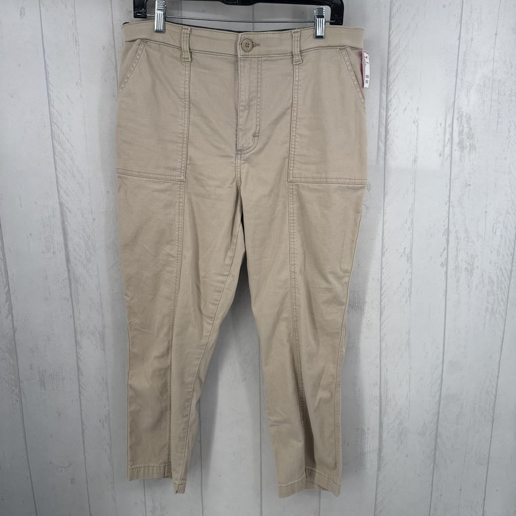 12 hi-rise straight leg pant