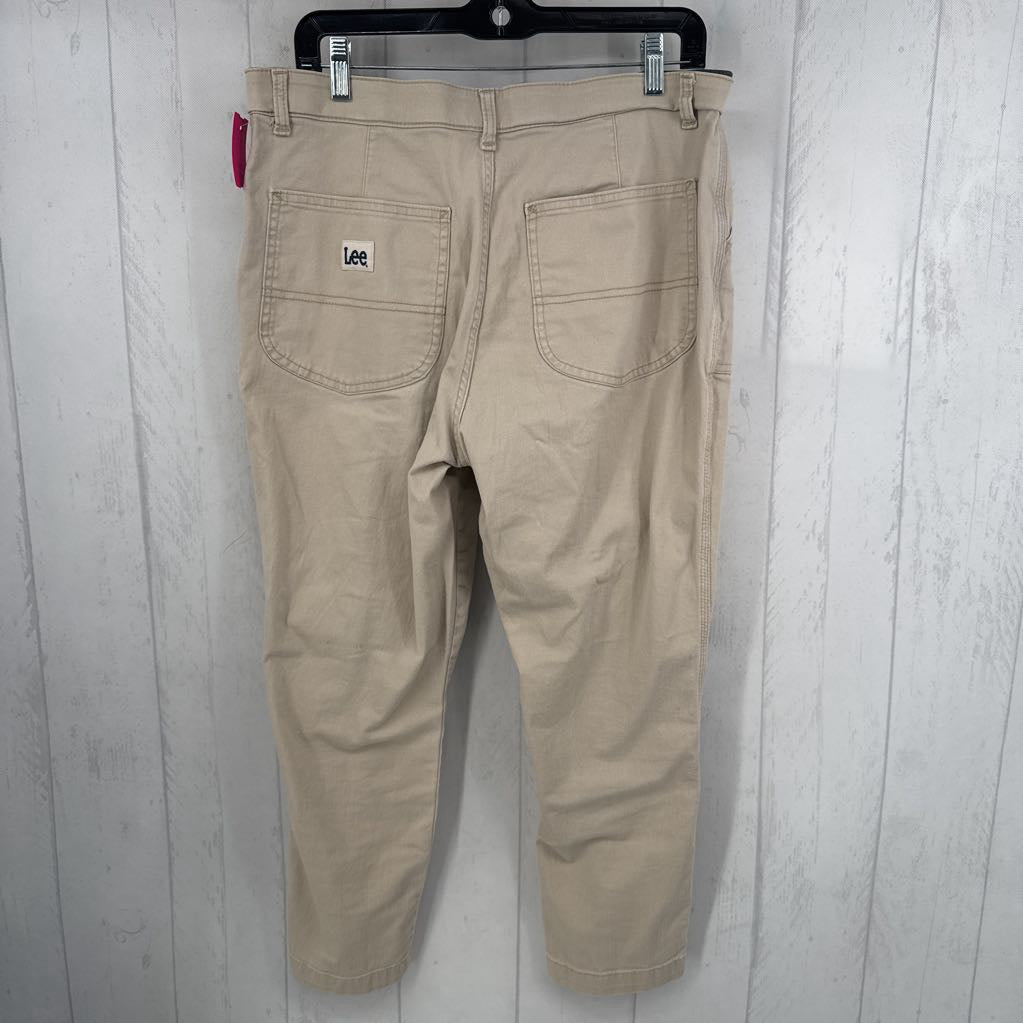 12 hi-rise straight leg pant