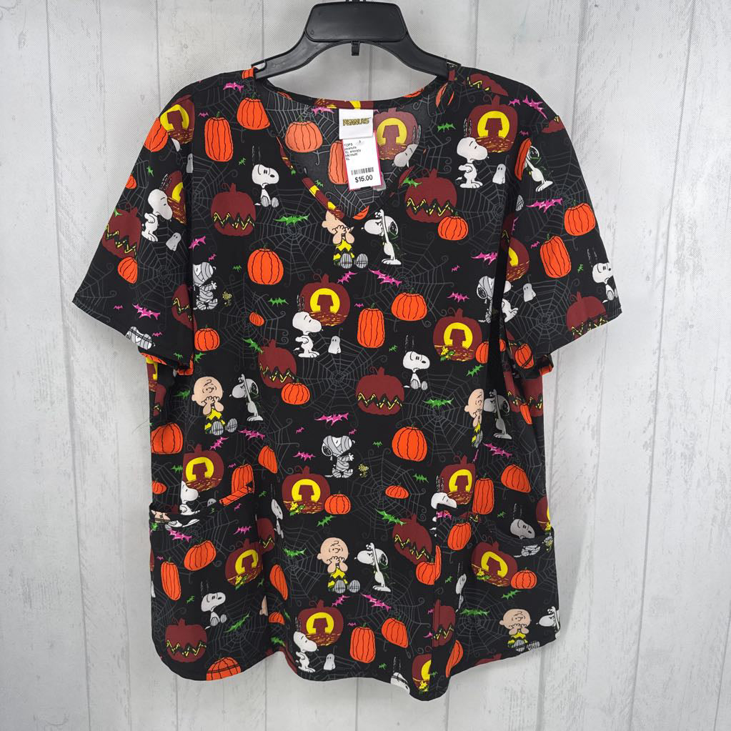 XL snoopy halloween s/s top
