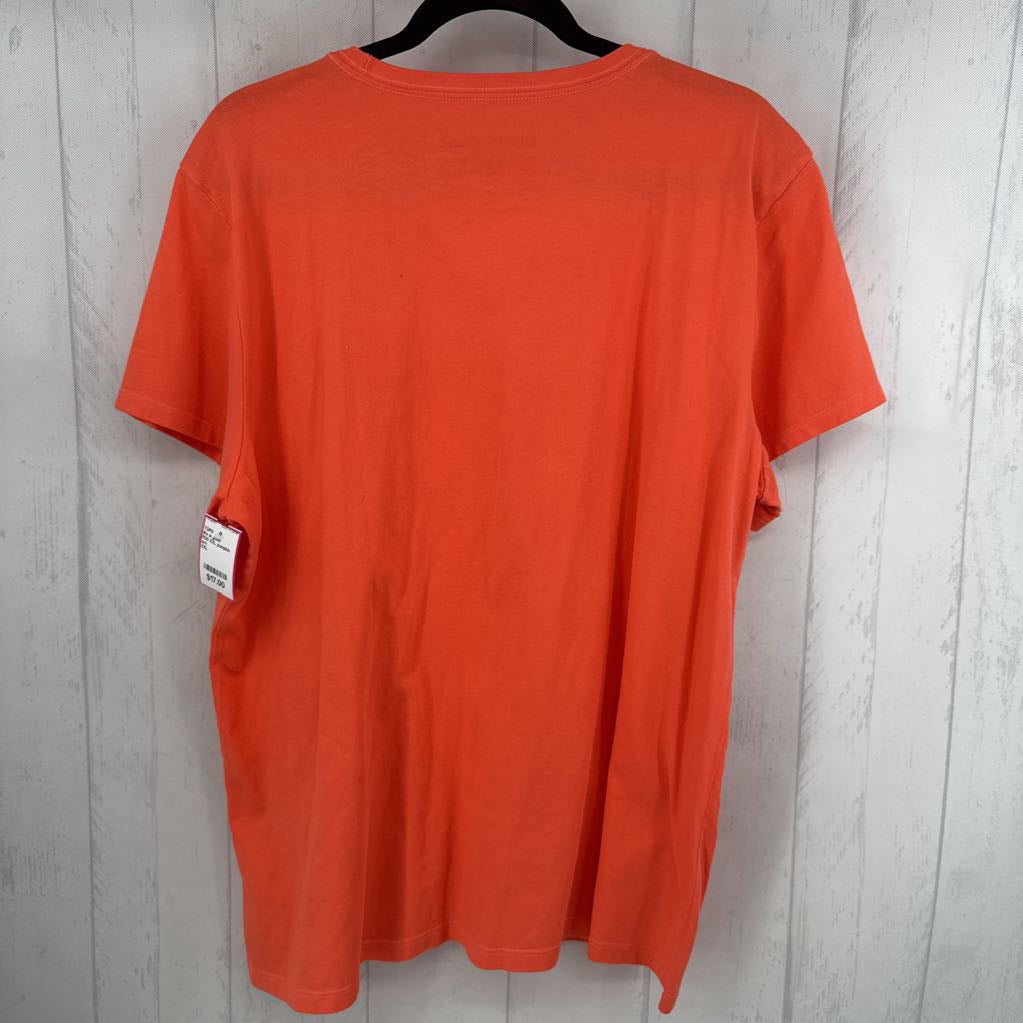 R30 XXL pumpkin graphic s/s tee