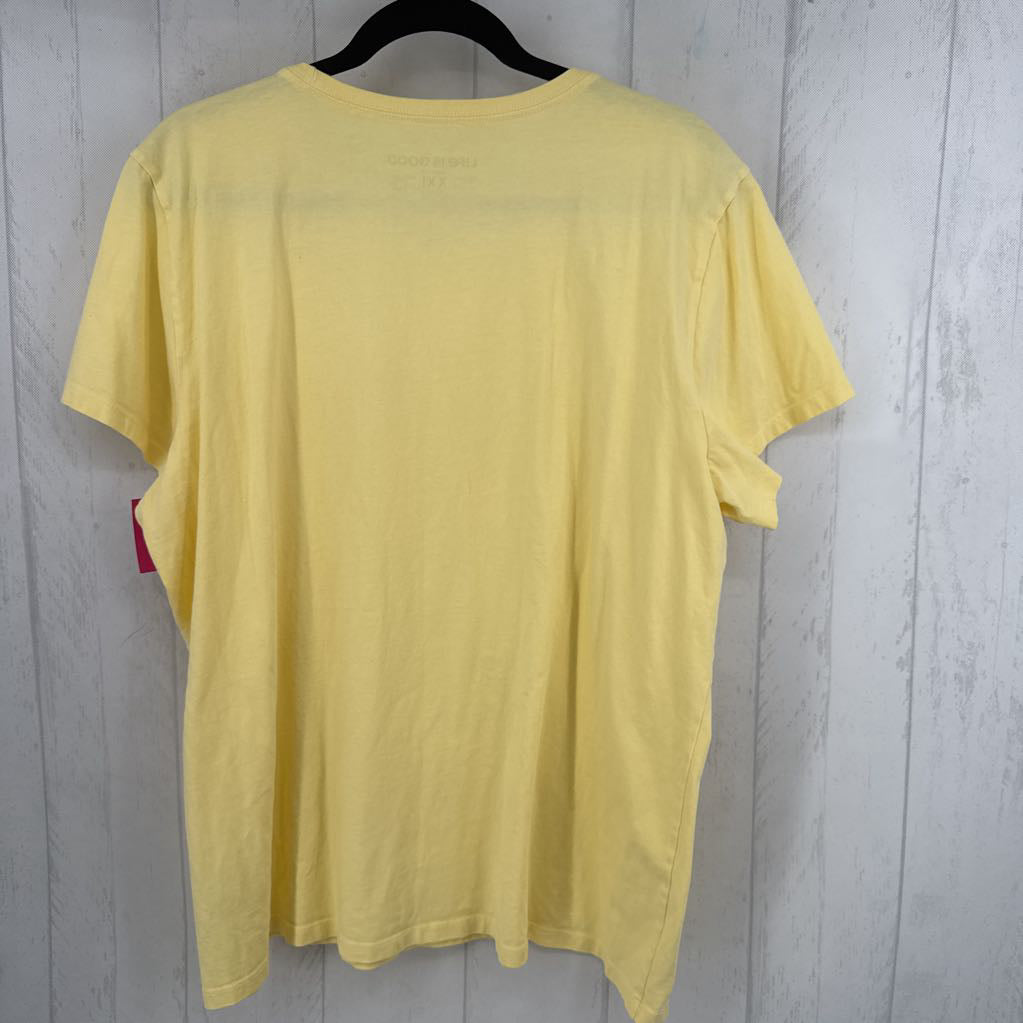 XXL graphic s/s tee-thankful,grateful,blessed