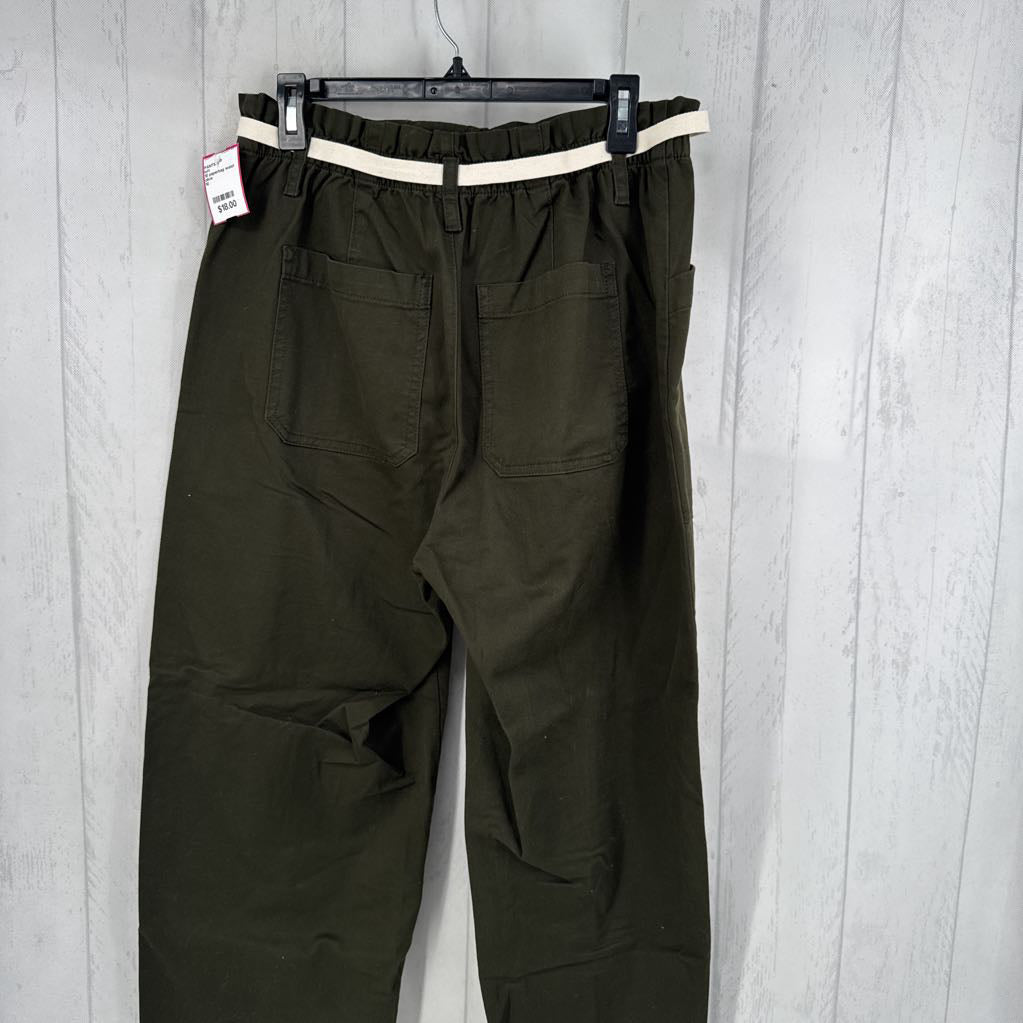 10 paperbag waist twill pant