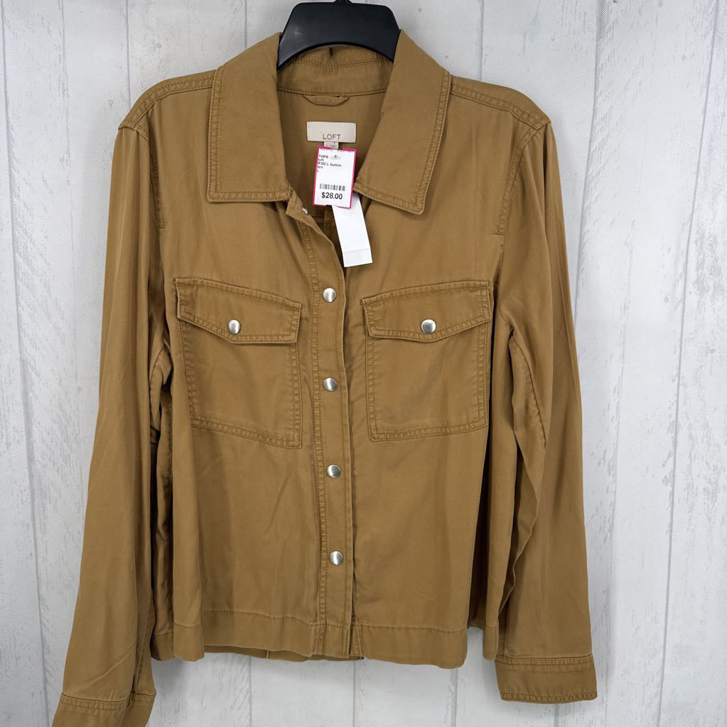 R120 L button down l/s top