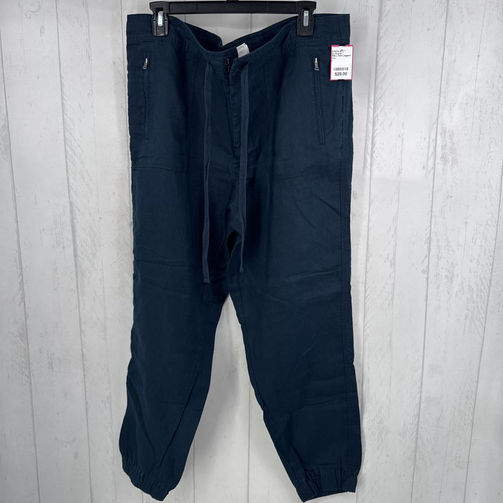 R60 L linen joggers