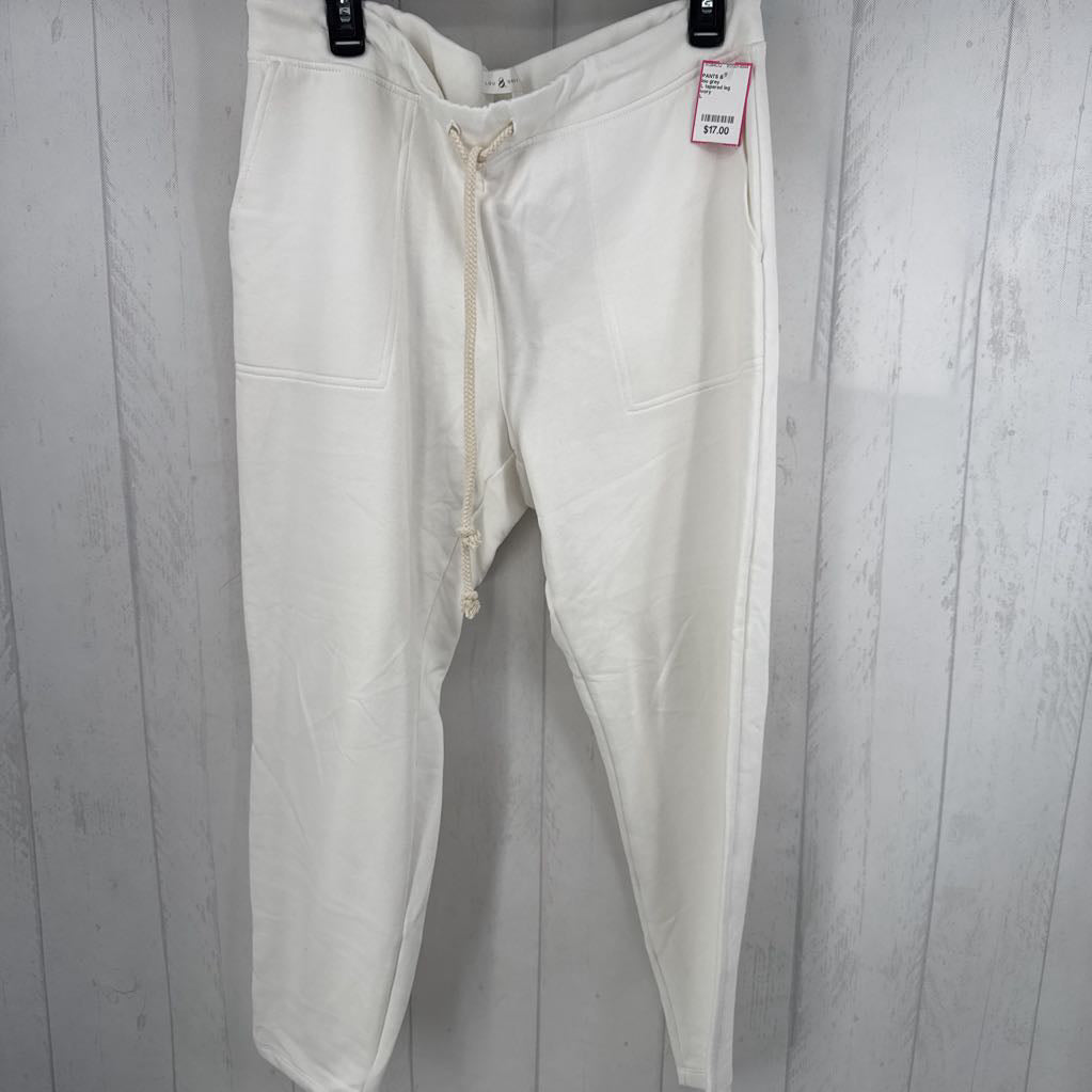 L tapered leg sweatpants