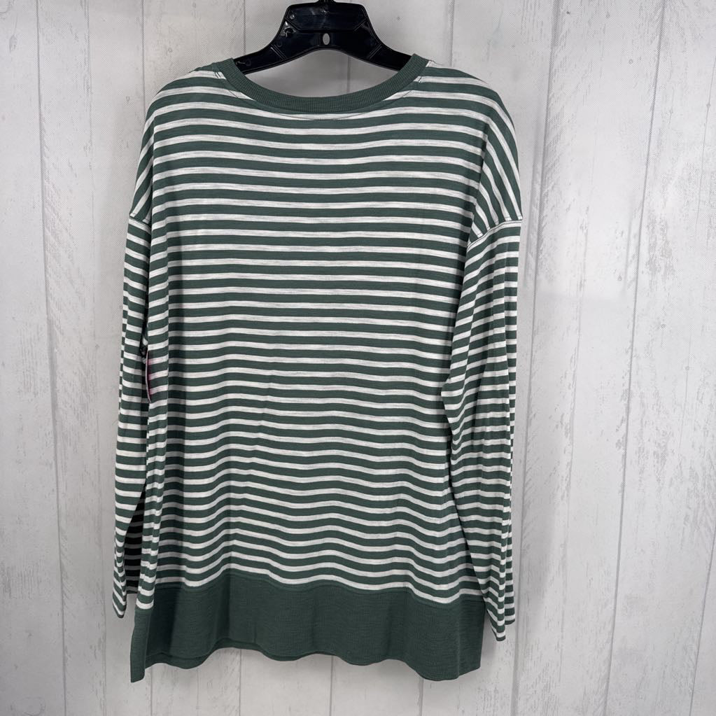 L striped l/s tee