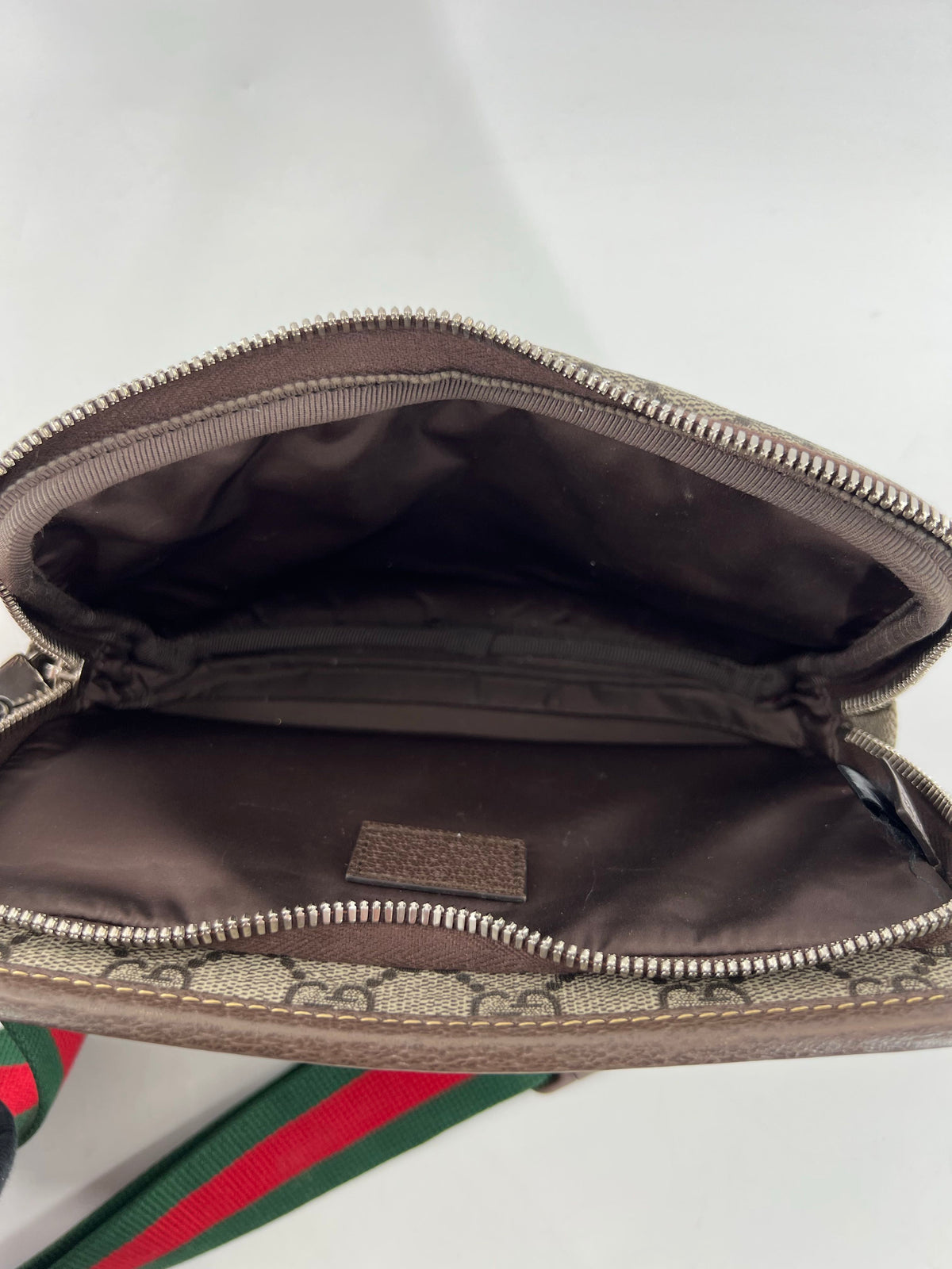 GG Supreme canvas belt bag