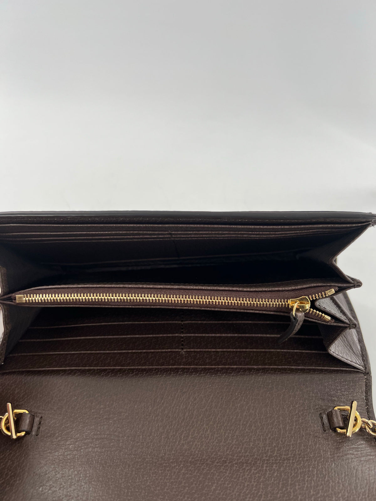 GG Supreme Blondie Continental chain wallet/crossbody
