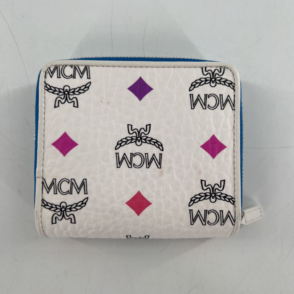 Spectrum diamond rainbow logo visetos zip around wallet
