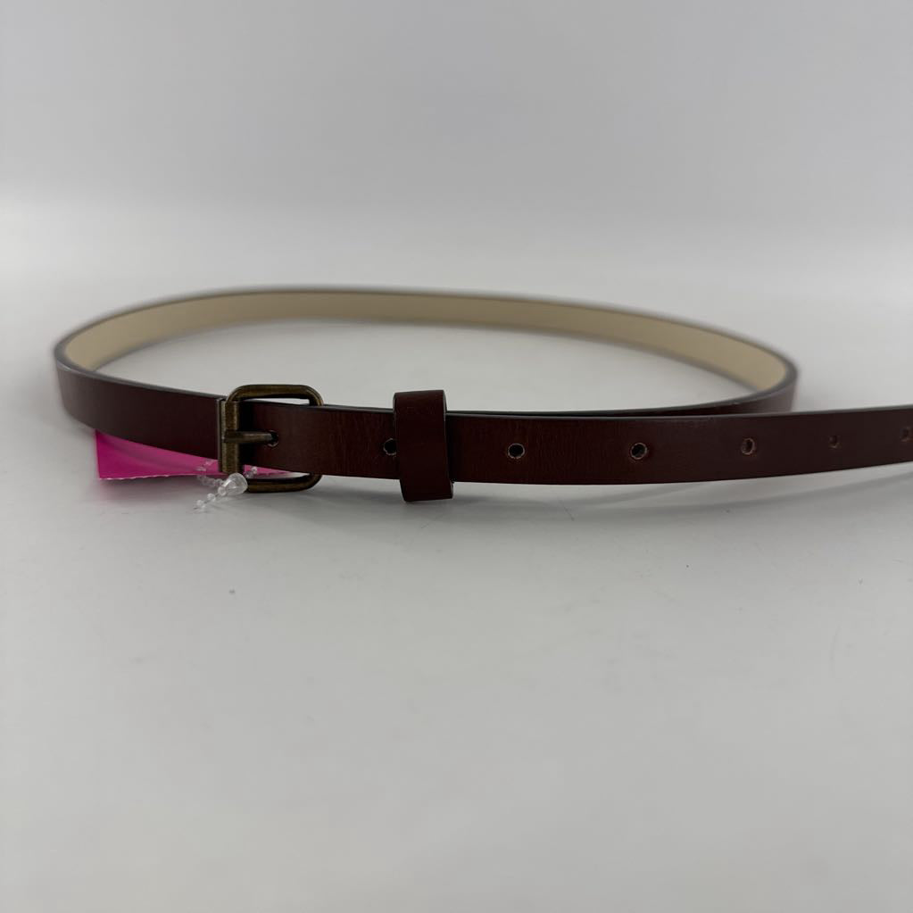 skinny brown belt