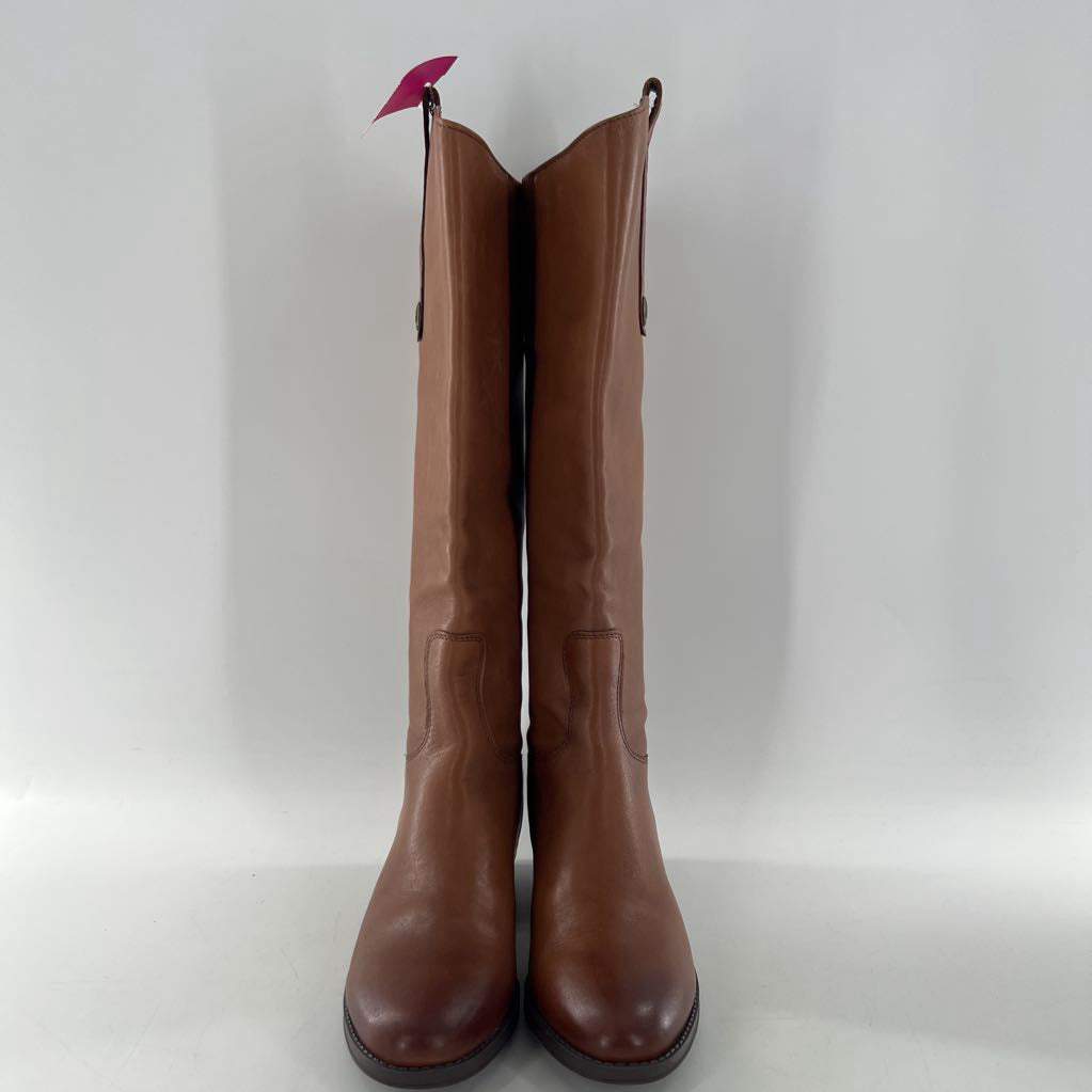 6 leather riding boot