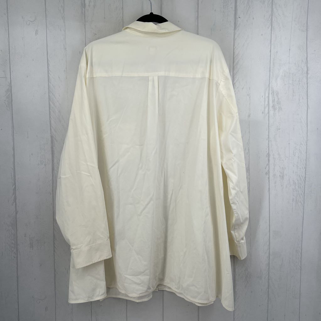4X button down l/s top