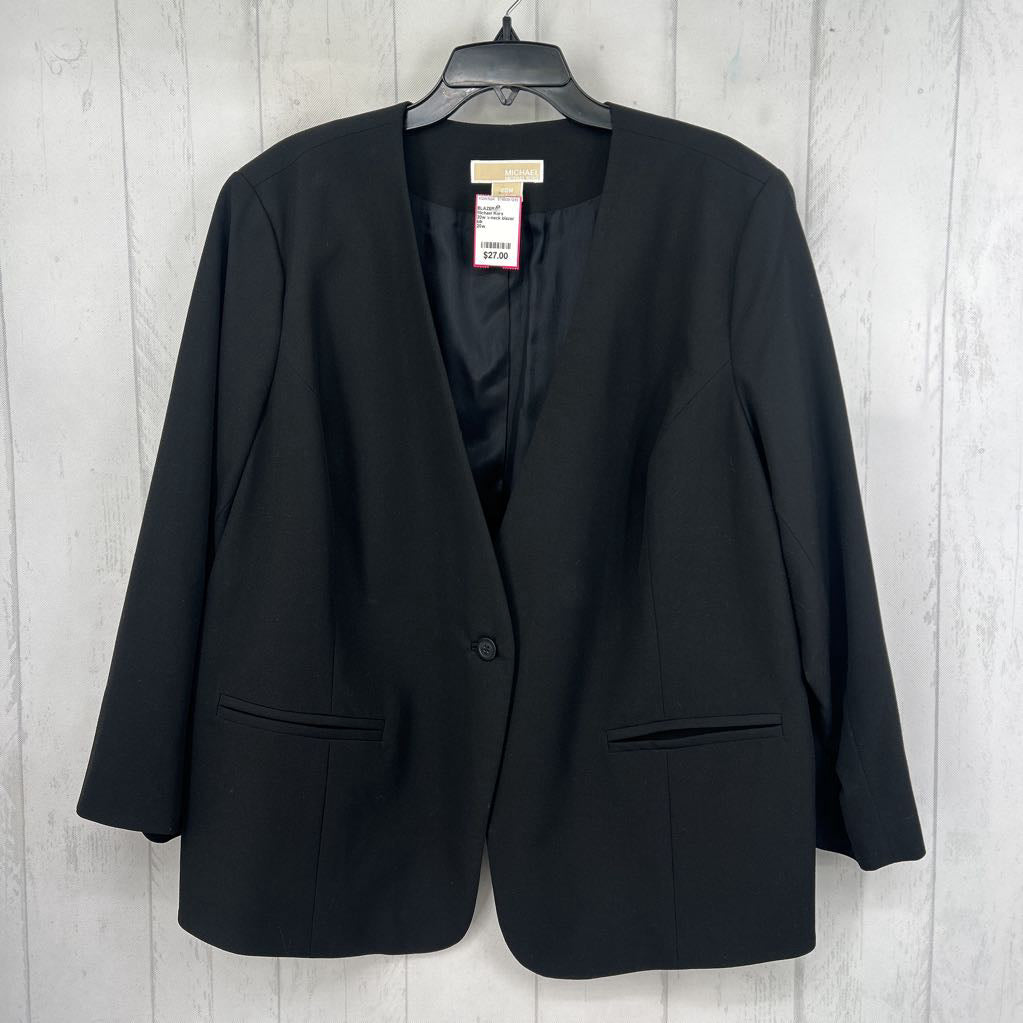 20w v-neck blazer