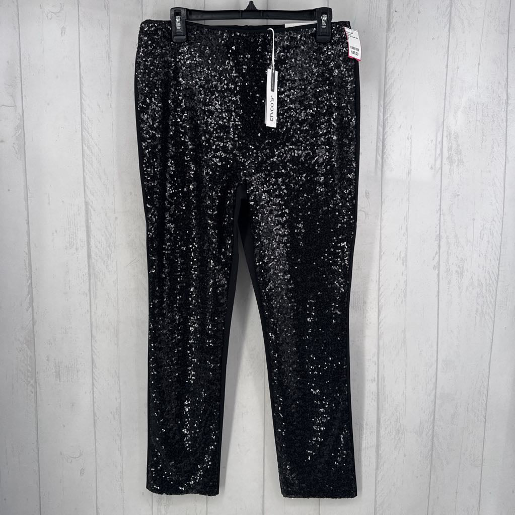 R60 M sequin slim leg pant