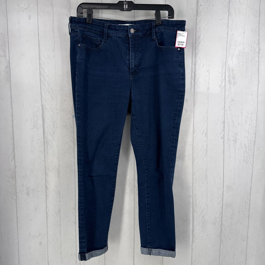 12 cuffed skinny jean