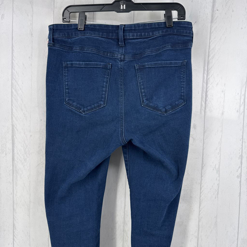 12 cuffed skinny jean