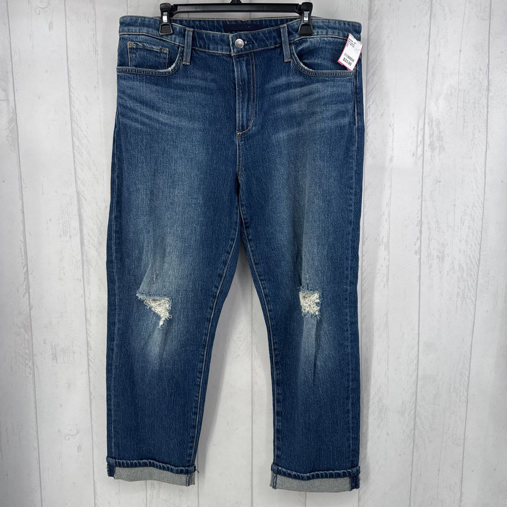 33 mid-rise boyfriend jean