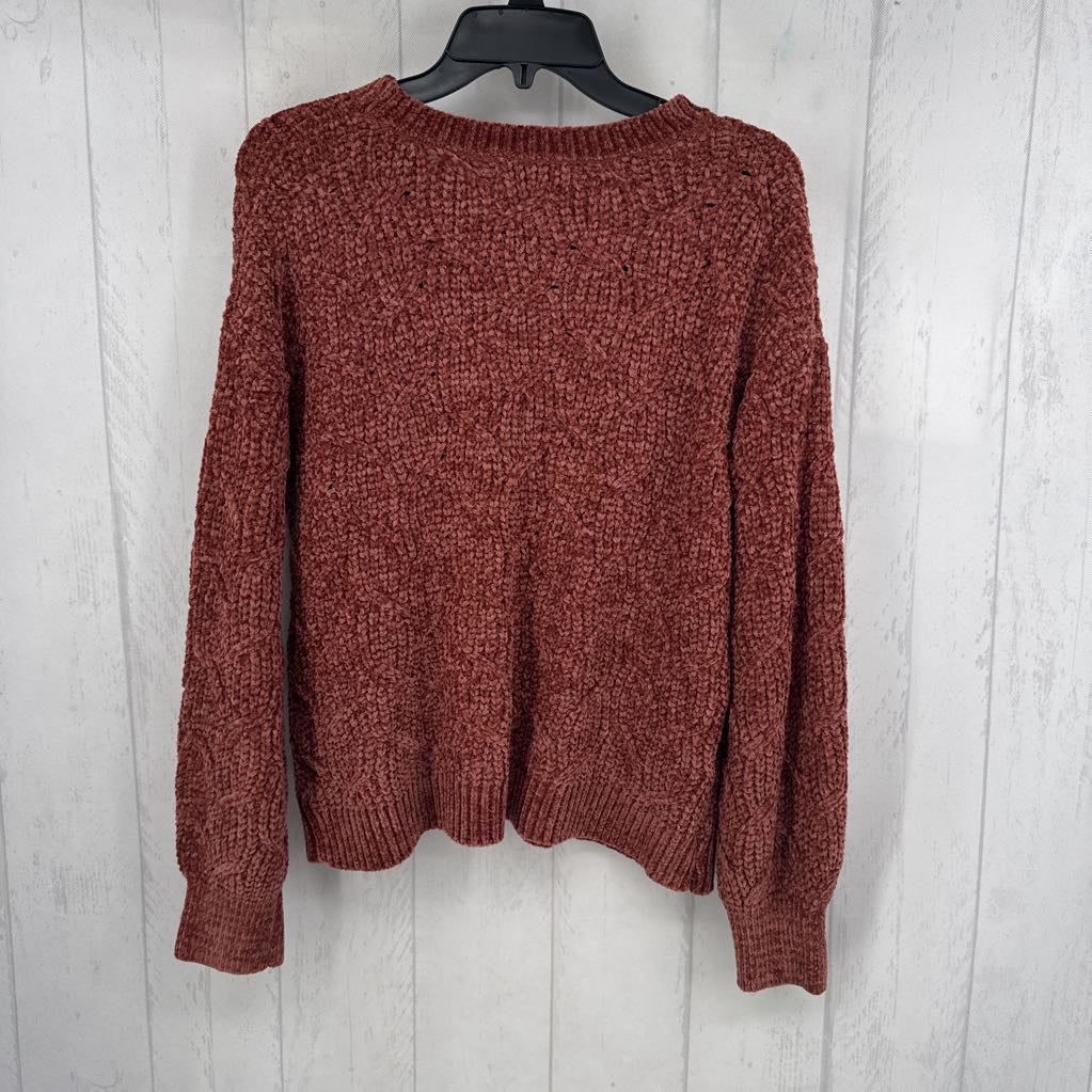 M chenille sweater