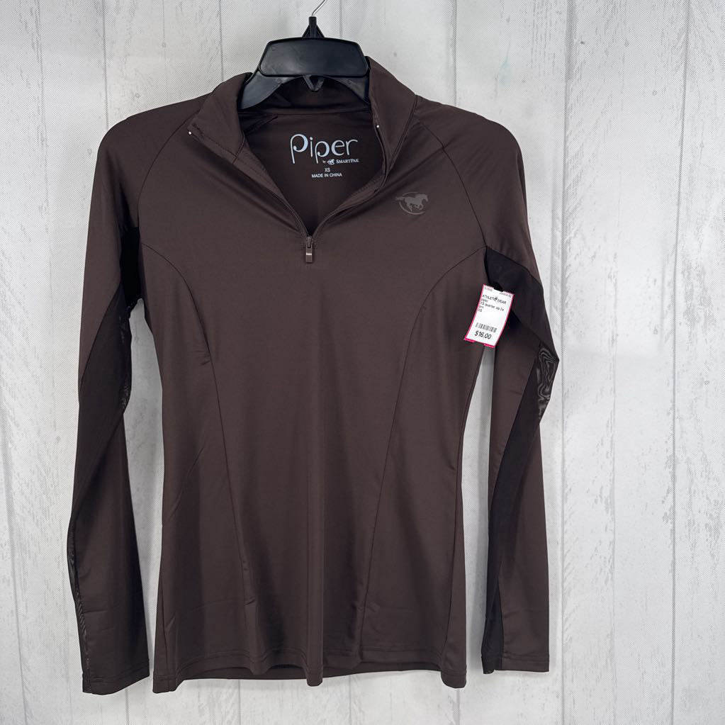 XS quarter zip l/s pullover