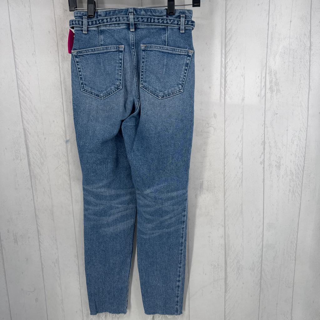 24 paperbag waist belted jean
