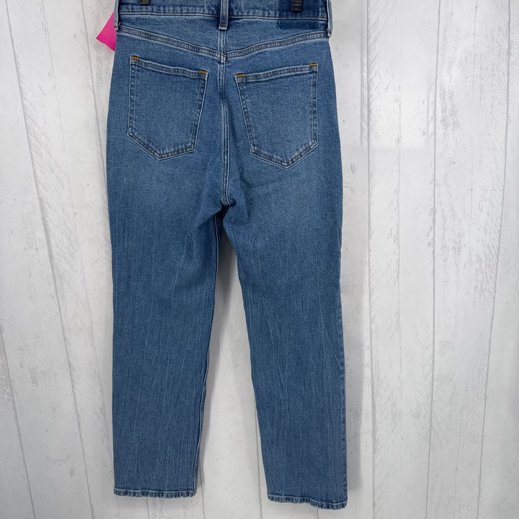 2 hi-rise straigh tleg jean