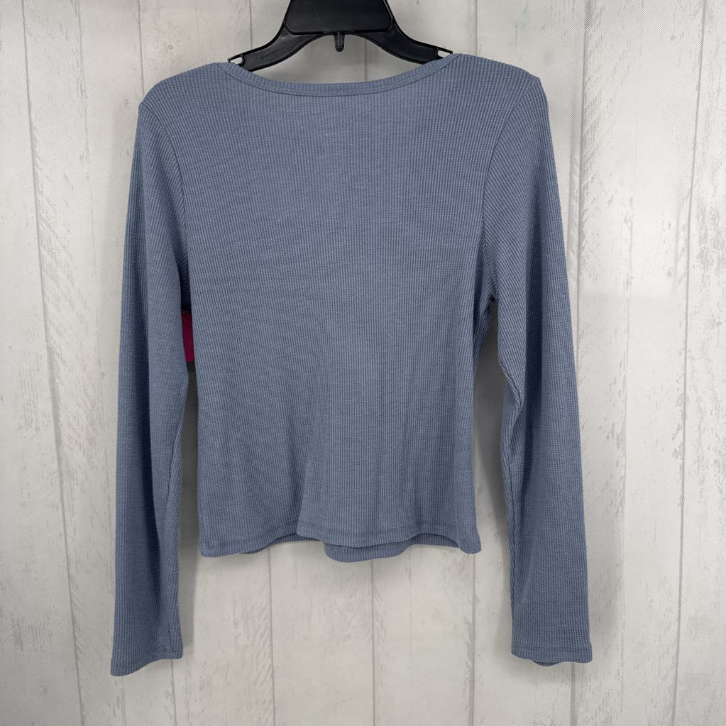 L waffle knit l/s tee-alaska