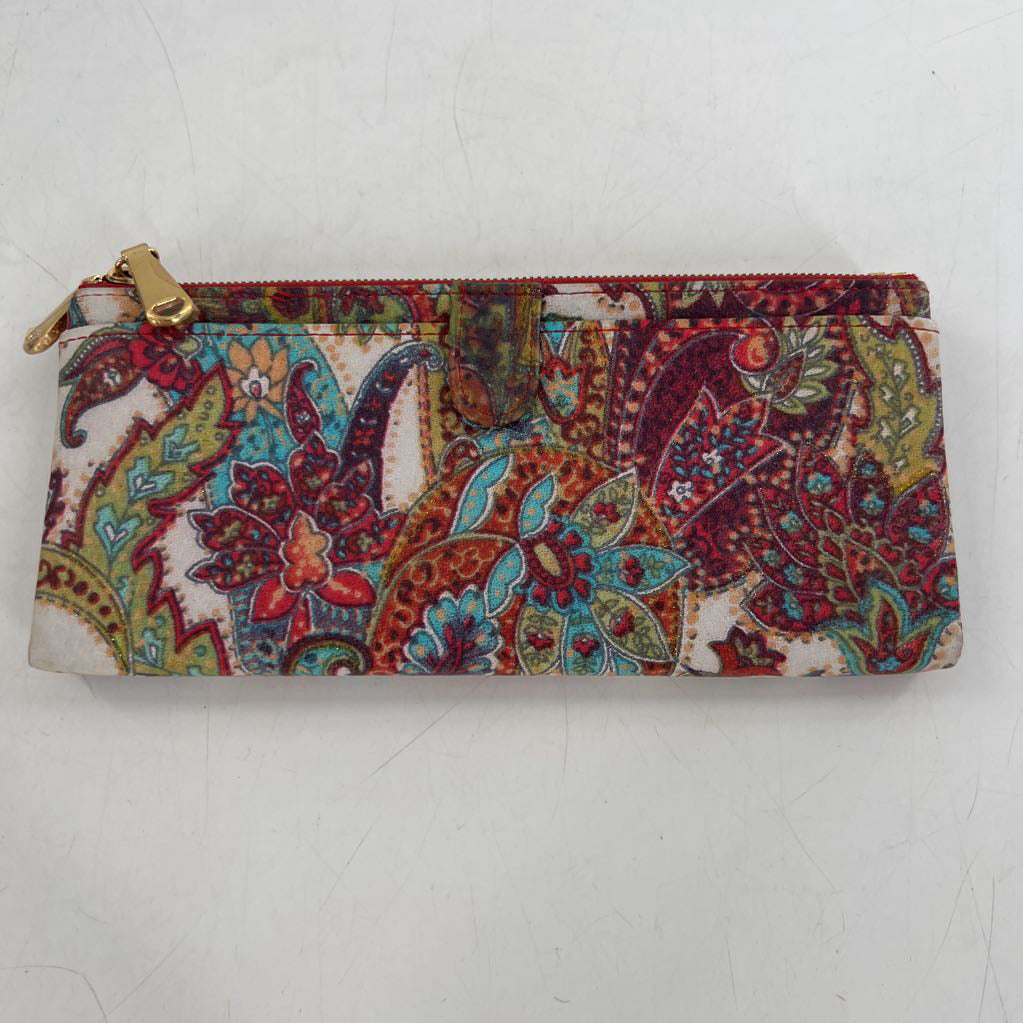 paisley bi-fold wallet