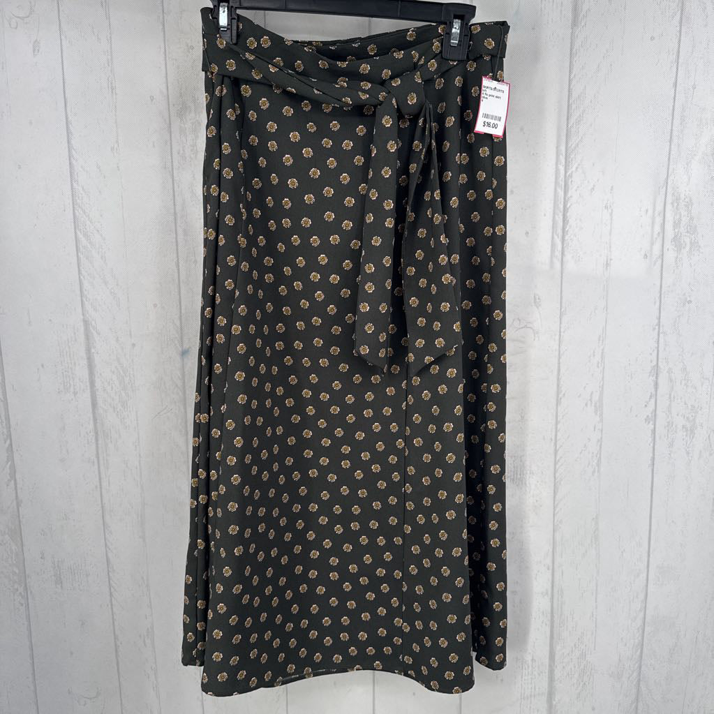 4 flo print skirt
